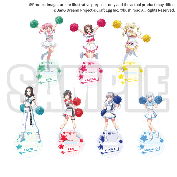 Bushiroad On The Road 2022 Acrylic Stand